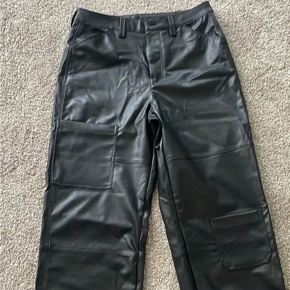 H&M Women’s Pleather Cargos
